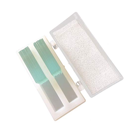 MUHWA Microscope Glass Cover Pre-Cleaned 24mm x 32mm Coverslips 100 Pieces/Box