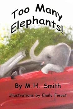 Paperback Too Many Elephants! Book