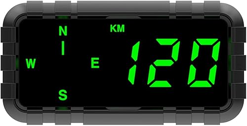 Kingneed HUD velocímetro odómetro brújula Head Up Display GPS Digital Display Big Fonts Univsersal para todos los coches vehículos nuevo C3010