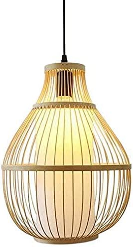 ASDNN Bamboe art Lantern bamboe weven Chandelier Rattan Woonkamer Chandelier Restaurant Woonkamer Bar Koffiehuis Plafond light E27 Lamp Shade Kroonluchter Lampen