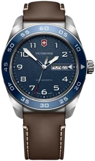 Reloj Swiss Army Quartz 242040, Azul, Clásico