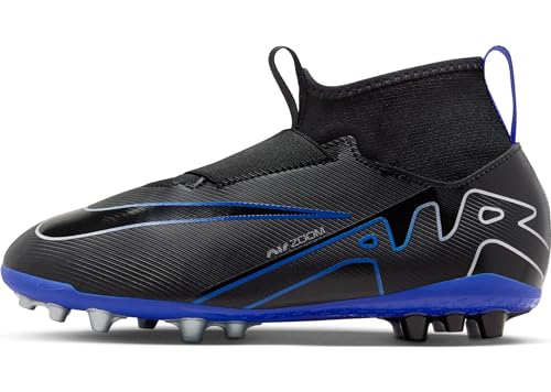 Nike Boy's Gymnastics Shoes Sneaker, Black Chrome Hyper Royal, 33 EU