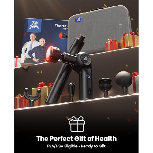 BOB AND BRAD L7 Ultra 2-in-1 Massage Gun with Heat & Red Light — view 10
