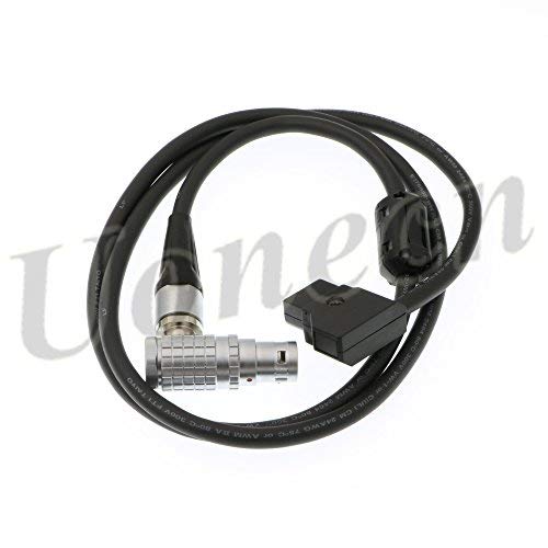 Uonecn Right Angle 8 pin Female Power Cable Dtap Plug for ARRI Alexa Mini Camera