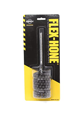 Image of Brush Research BC20080AO Flex-Hone, 2 inch (50.8mm) Diameter, 80 Grit, Aluminum Oxide, for Aluminum, Brass, Bronze and Softer Non-Ferrous Materials