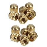 Installation sécurisée : Les 12 pièces de capuchons de vis M5 en laiton offrent une fixation robuste pour luminaires de plafond et lustres, améliorant la stabilité des abats-jours et réduisant les risques de desserrement au fil du temps