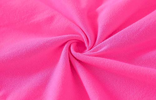 Image of Youwon Girls Dress Short Sleeve Solid Color Tunic A-Line Tiered Swing Dress 2-6 7-16