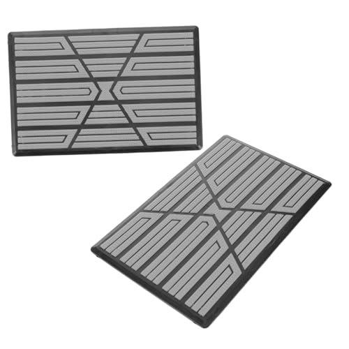 LOORGVEL 2stücke Auto Fußmatten Reparaturset Fahrzeug Teppich Reparatur Patch Auto Pedal Reparaturpads Hochwertige Fußmatten Flicken Für Fahrzeugteppiche Rutschfeste Abdeckungen