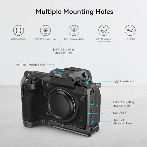 SmallRig X-H2 / X-H2S Camera Full Cage for FUJIFILM X-H2 / X-H2S - Image 4