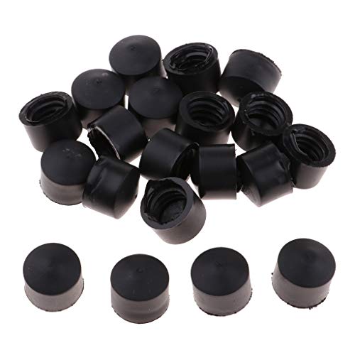 CUTICATE Pack of 20, Pro Skateboard Truck Replacement Pivot Cups, Longboard Roll Skate Trucks Parts Rebuild Kit - 12mm 13mm for Choose - Type 1