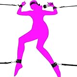 Sex Ties for Handcuffs and Wrists for Queen Bed for Sex Adults Grownups Sex Cuff Bedroom Set with Rope Hand Leg Cuffs Ankle Wrist Bed Restraints Bed Bondaged Rope Cord & Rope BDSM Hoodies F6