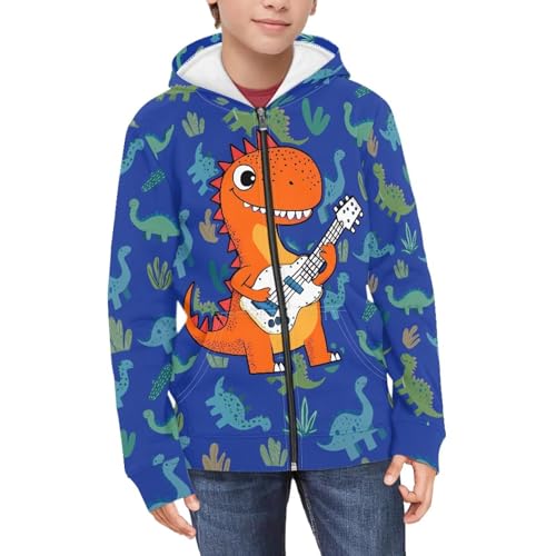 Image of Biyejit Kids Novelty 3D Graphic Printed Hooded Sweatshirt