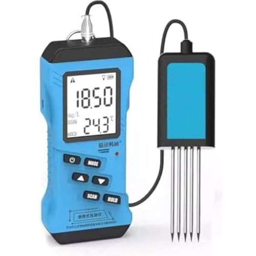 HaiZethonic All in One Soil Tester Kit,7 in 1 Digital Meter for Npk, Ph, Moisture, Ec,Temperature & Conductivity,High Sensitivity Soil Fertility Test for Lawn,Farm & Indoor/Outdoor Plants