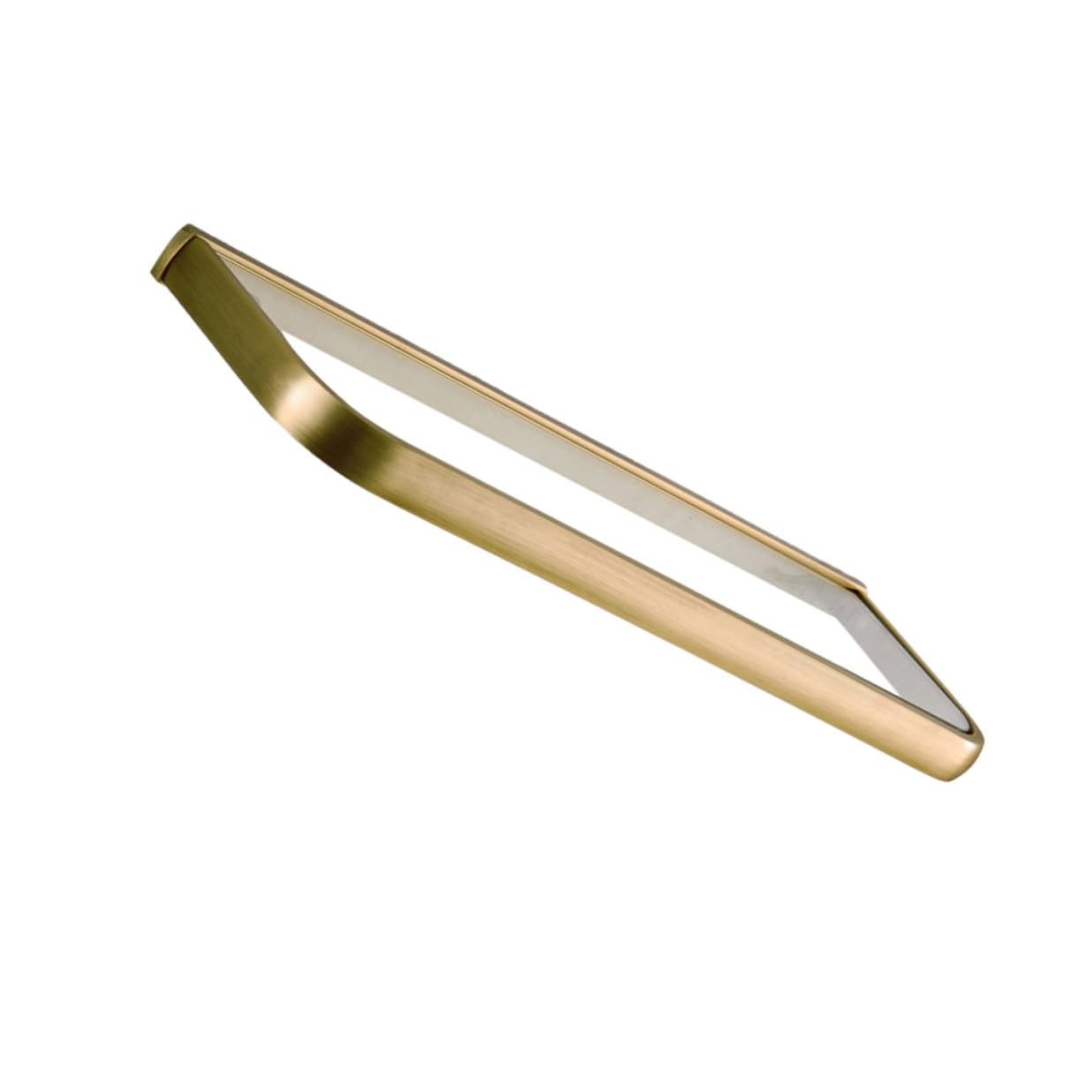 Glas wandregal Badezimmer Minimalistisches Design Messingrahmen Rostfrei Aufbewahrung Ablage für Kosmetik und Badaccessoires