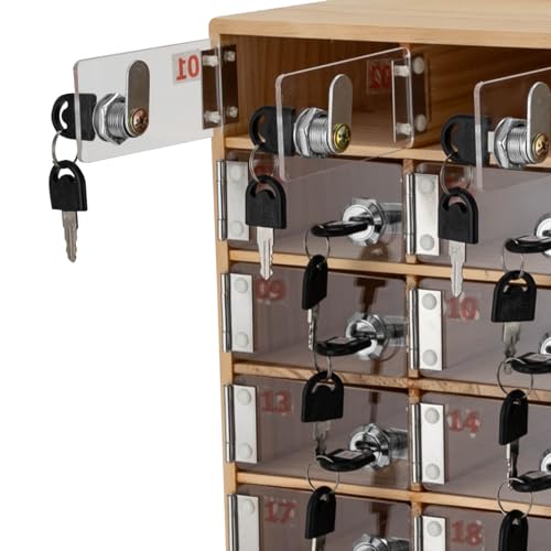 Caja de almacenamiento para teléfonos móviles con gran capacidad y estructura de madera maciza 7