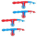 HOLIDYOYO 4個磁気式プラスチック釣り竿 おもちゃ 魚捕りゲーム 子供用 設計 軽量 耐久性 伸縮式 面い捕獲遊び