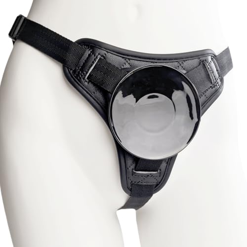 Strap on Starkem Saugnapf Harness Umschnallgurt Einstellbar mit Abnehmbar Bondage Verstellbarer Gurt SM Erotik Masturbator Sextoy Lesbischen Paaren Anal Sexspielzeug für Frauen Männer