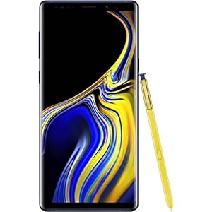 Samsung Galaxy Note 9,unlocked, 128GB, Ocean Blue – GSM Carriers (Renewed)