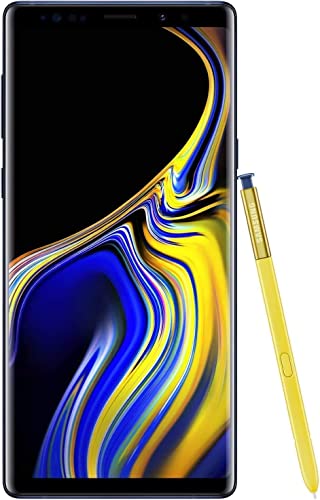 Samsung Galaxy Note 9,unlocked, 128GB, Ocean Blue - GSM Carriers (Renewed)