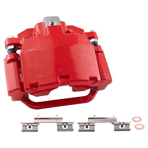 Image of TRQ Performance Rear Right Brake Caliper | For 2007-2018 Cadillac 2007-2018 Chevrolet GMC