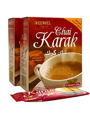 CENVEL® Karak Chai Sweetened | Premium Instant Karak Tea –