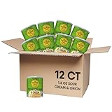 The Good Crisp Company, Good Crisps Minis (Sour Cream and Onion, 1.6 Ounce, Pack of 12) Non-GMO, Allergen Friendly, Potato Chip Snack Pack, Gluten Free Snacks