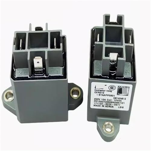 Relais 12V GER010-STAAPP0B01 10A haute performance pour commutation stable de courant continu