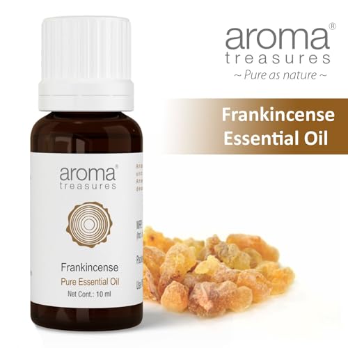 Image of Aroma Treasures Frankincense Essential Oil | 100% Pure & Natural Essential for healthy Skin /body & mind
