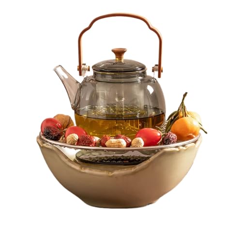 Cuire le thé ménage intérieur avec le kit tasse et pot à thé en verre