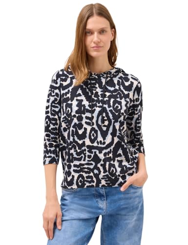 T-shirt à capuche Cecil motifs graphiques originaux confort coton femme