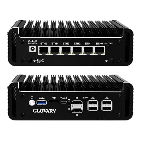 Glovary Firewall Mini PC with Quad Core N100 Cover