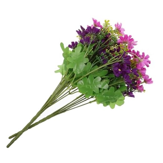 Ciieeo 3 Piezas Boda Novia Gerbera Morada