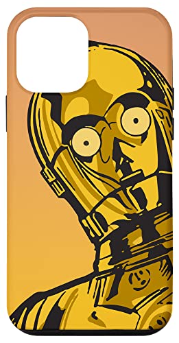 Star Wars C-3PO Protocol Droid Gradient Pink Case for iPhone 12 mini