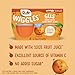 Dole Wiggles No Sugar Added Orange Fruit Juice Gels Snacks, 4.3oz 24 Total Cups, Gluten & Dairy Free, Bulk Lunch Snacks for Kids & Adults