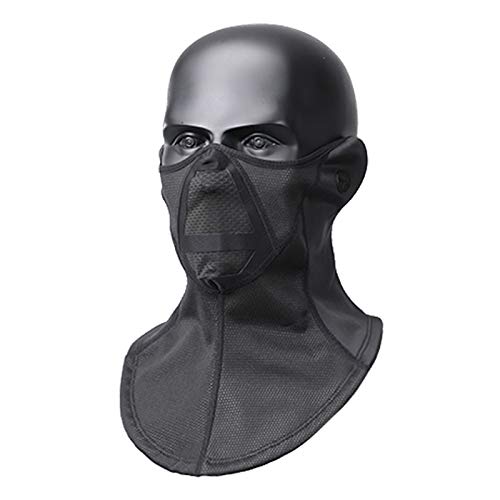 DECDEAL Lenço aquecedor de pescoço Protetor facial térmico à prova de vento balaclava no inverno par