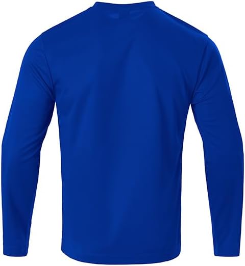 Yasumond UPF50+ T-Shirts Pack Breathable Quick Dry Athletic Classic Long Sleeve Crew Neck Sun Protection Tee Shirt for Men - Image 5