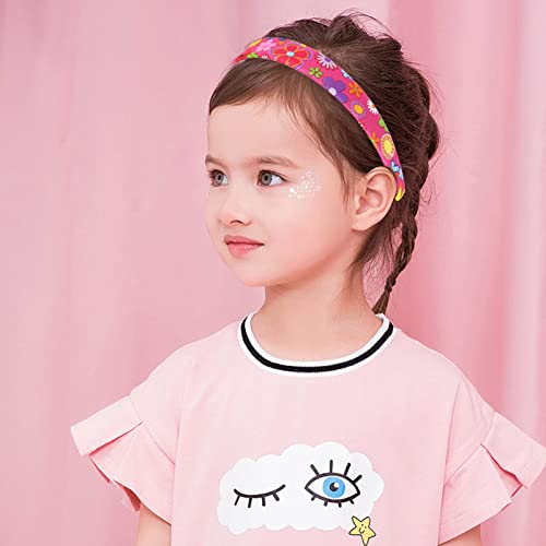 Candygirl 2.5cm Elastiche Fascia per Capelli Fiori...