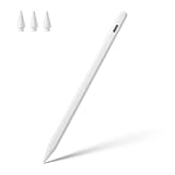 Stylus Pen for iPad A16 11th 10th 9th 8th 7th 6th Generation&comma; iPad Pro 12&period;9 11 13 inch M4&comma; iPad Air M3 M2 5th 4th 3rd Gen&comma; iPad Mini A17 Pro 7 6 5&comma; for Apple Pencil Pro 1st 2nd Gen Alternative &lpar;White&rpar;