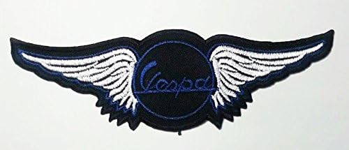 Vespa Wing Piaggio Scooter Lambretta Mod Jacket Shirt T-shirt Patch Sew Iron on Logo Embroidered Badge Sign Emblem...