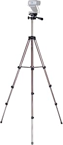 Webcam Tripod,51'' Camera Tripod Stand for Logitech Webcam C922 C930e C930 C920 C615-coffee