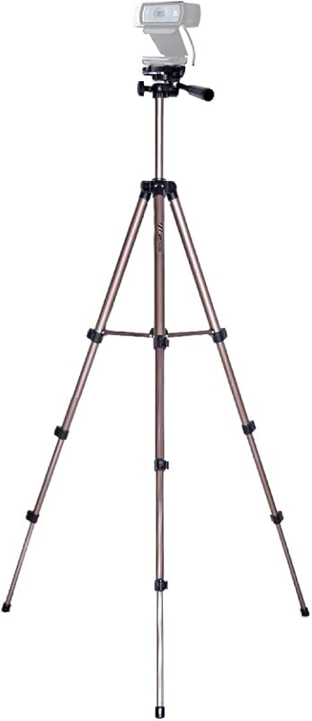 Webcam Tripod, Camera Tripod Mount Stand Compatible with Logitech Webcams C920s StreamCam Brio C925e C922x C930e C920 C615-50 inches