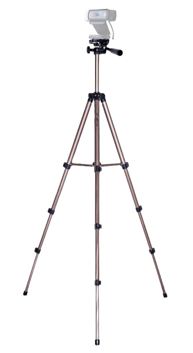 Webcam Tripod Camera Tripod Mount Stand Compatible with Logitech Webcams C920s StreamCam Brio C925e C922x C930e C920 C615-50