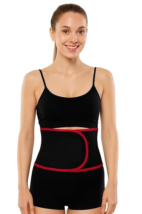 Belt for Men & Women | Sweat Belt for Women Fat Burner | Waist Belt for Tummy Exercise | Sweat Belt for Fat Loss, Posture Support & Core Workout-image-35