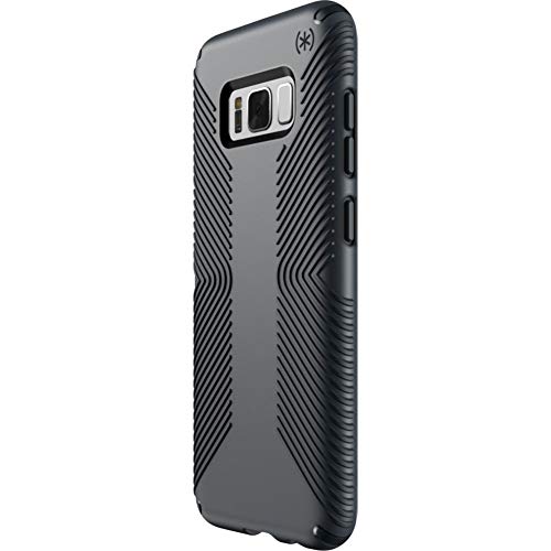 Speck Products Presidio Grip Cell Phone Case for Samsung Galaxy S8 - Graphite Grey/Charcoal Grey