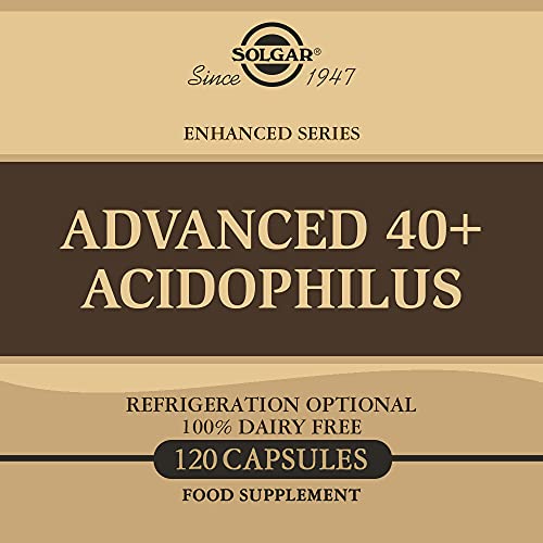Solgar Advanced 40+ Acidophilus capsules végétales haute tolérance