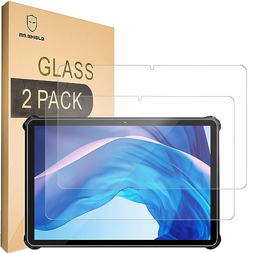 Mr.Shield [2-PACK] Screen Protector For OUKITEL RT6 Tablet [Tempered Glass] [Japan Glass with 9H Hardness] Screen Protector