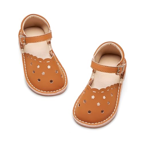 Image of GINFIVE Toddler Girls Sandals Girls Toddler Sandals Little Girls Kids Shoes