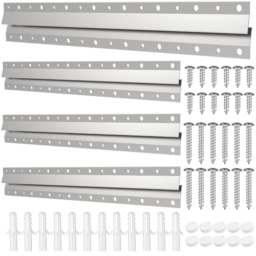 French Cleat Picture Hanging Kit (4 Pairs)