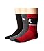 Under Armour Boy's UA Next Statement 2.0 Crew (Big Kid) Carbon Heather Socks Youth MD (6-7.5 Big Kid Shoe)