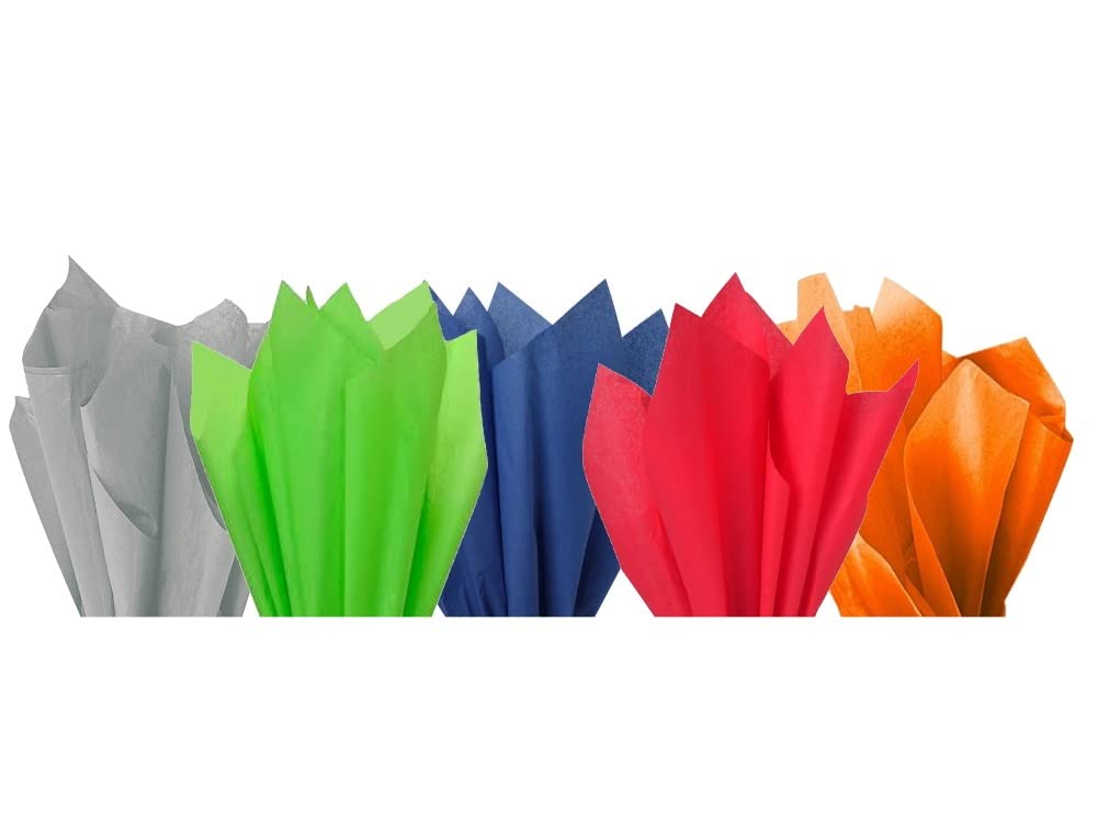 MustBeBonkers Tissue Wrapping Paper - 18GSM Colour Fast Acid Free - 35 x 45cm (Boys Mix, 200) โ image 1